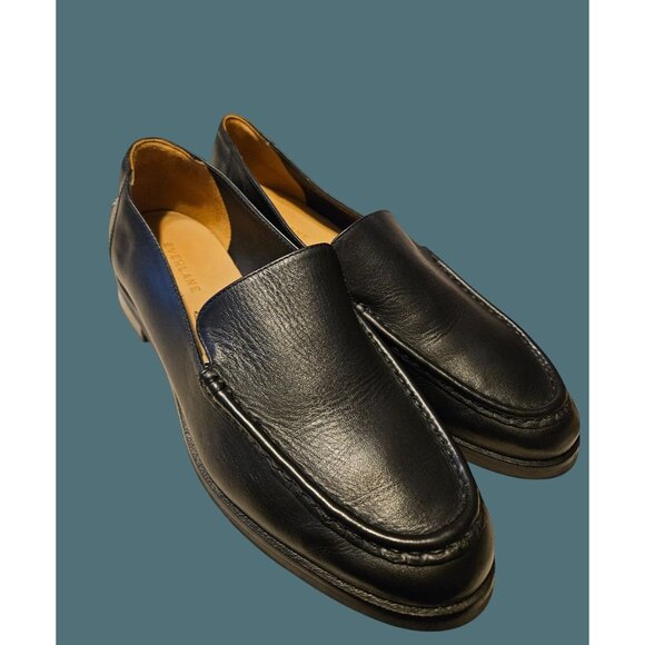 Everlane Shoes - Everlane The Modern Loafer Minimalist Quiet Luxury Leather Black Shoes Women 8.5